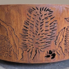 Small Double Skin Firepit - Banksia Serrata pattern