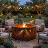 Small Double skin firepit - Grevillea & Bees pattern