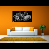 Cityscape Vista Wall Art in Powder Coated Aluminium