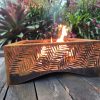 Cube Firebox outdoor fire pit