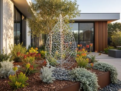 garden leaf ornament decorations sculpture
