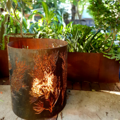 Medium Round Fire Pit - Banksia Medium Round Fire Pit - Banksia