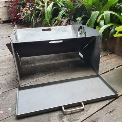 Collapsible Fire Pit with Ash Tray Collapsible Fire Pit with Ash Tray