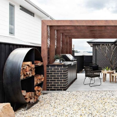 Large Fire Wood Stacker Large Fire Wood Stacker