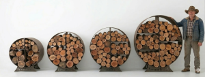 Log racks size comparison