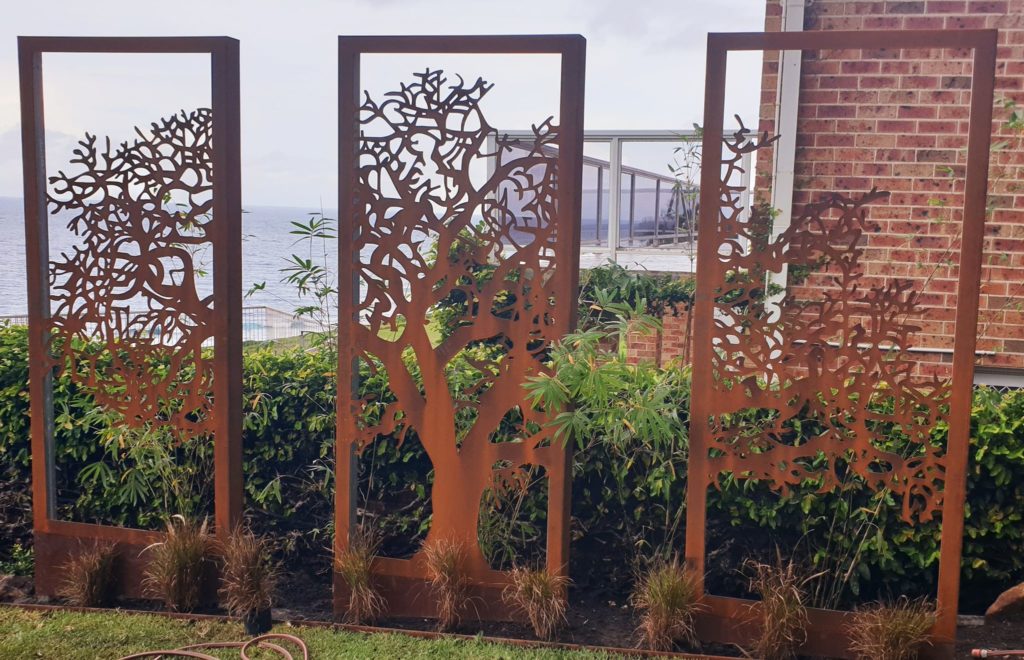 The Oaks Decorative Screen Triptych
