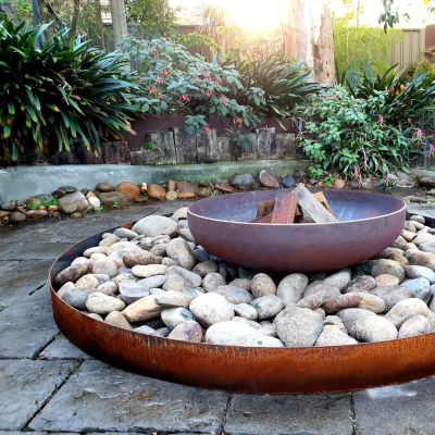 Large Luna Firebowl Large Luna Firebowl outdoor fire pit