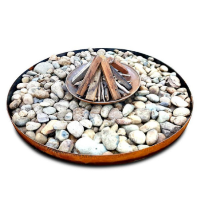 Luna Firebowl with Steel Frame Luna Firebowl with Steel Frame outdoor fire pit