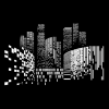 Cityscape Tall Towers Wall Art