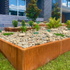 Corten steel metal Garden bed Edging