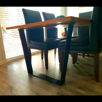 Custom Table Legs in Powder Coated Aluminium Custom Table Legs in Powder Coated Aluminium