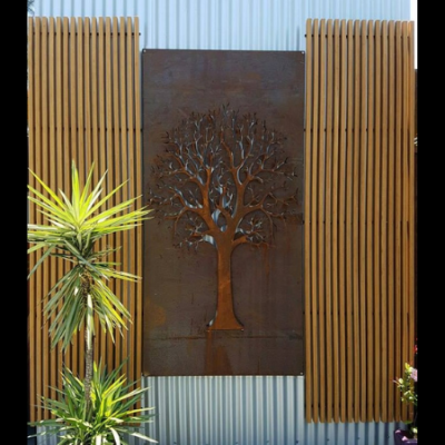 3D Tree Decorative Screens in Steel 3D Tree Decorative Screens in Steel