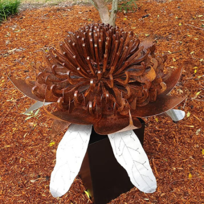 The Waratah Sculpture The Waratah Garden Sculpture