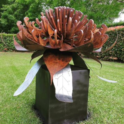 The Waratah Sculpture The Waratah Garden Sculpture