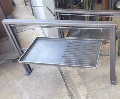 Argentine BBQ adaption Argentine BBQ Attachment & Double Skin Round Fire Pit