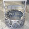 Argentine BBQ Attachment & Double Skin Round Fire Pit