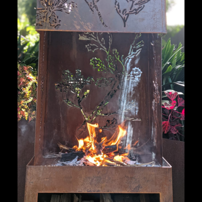 Chiminea Close-Up Chiminea Fire Pit