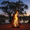 Freya Sculptural Firepit
