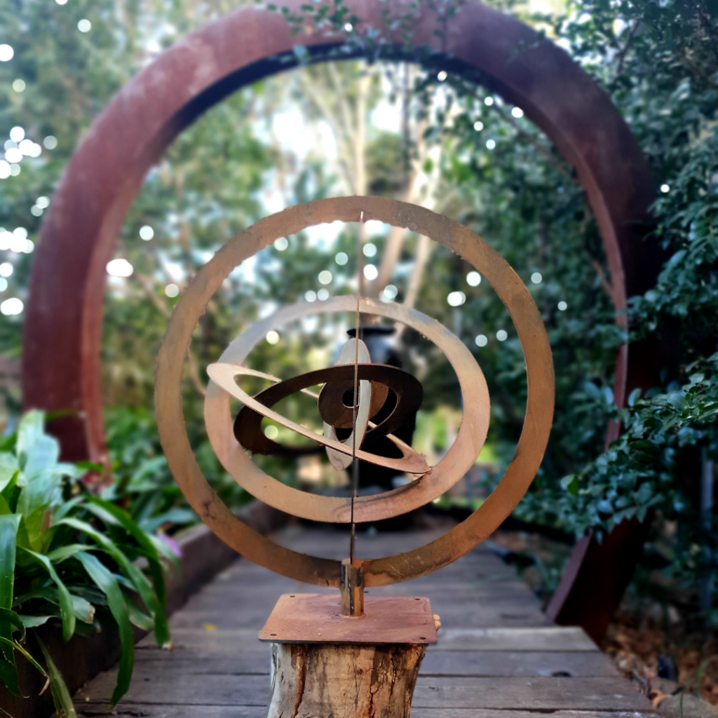 Small Eccentric Garden Sculpture