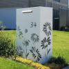 Custom Metal Free standing Parcel Letterbox