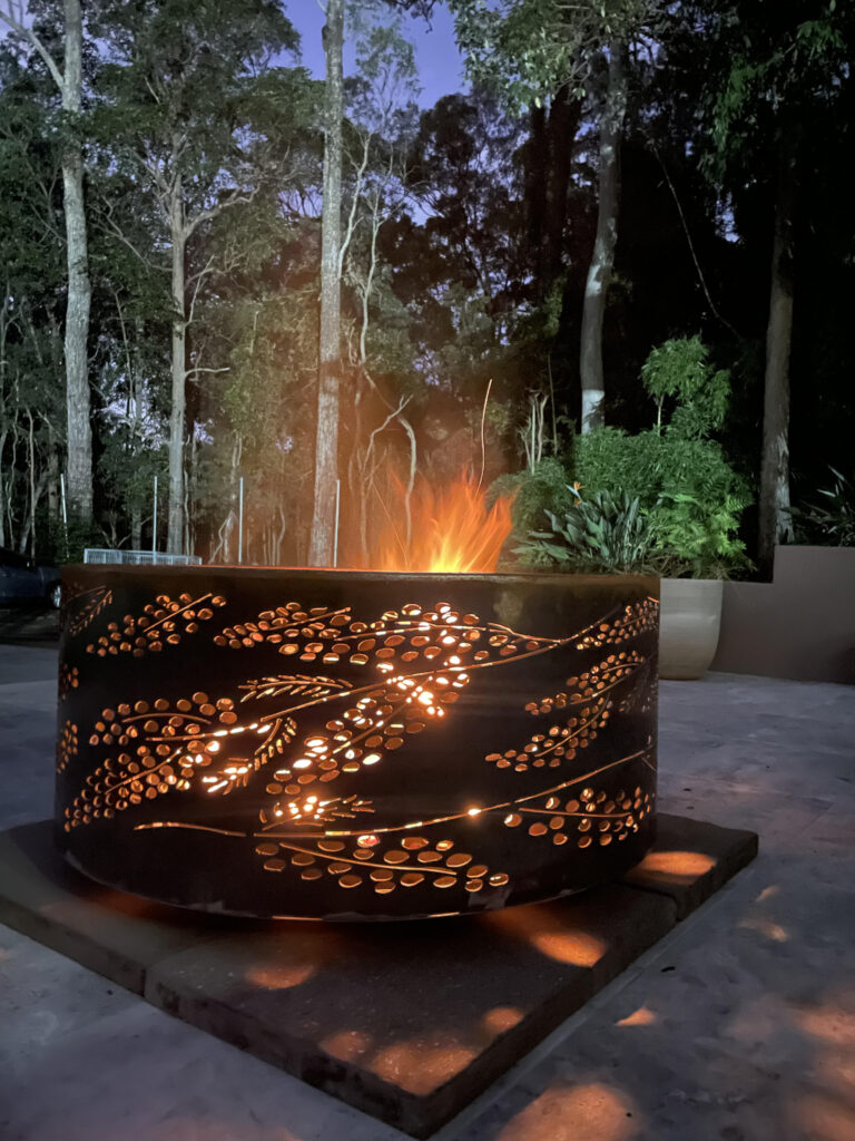 Cootamundra Wattle Double skin Fire Pit
