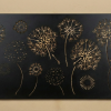 Agapanthus pattern - simple black