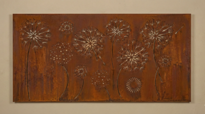 Agapanthus pattern - simple rust Agapanthus pattern - simple rust