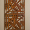 Art Deco pattern - simple rust