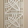 Art Deco pattern - simple white