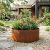 Planter - 6mm Corten steel round